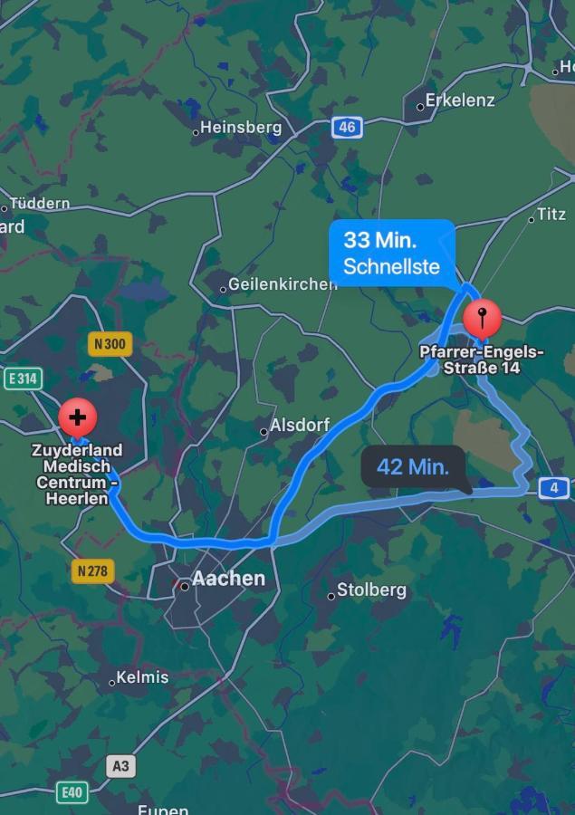 Ruhiges Juwel: Frisch Renoviert 100 Qm Lägenhet Jülich Exteriör bild